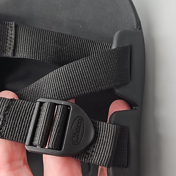 Chaco Chillos Slide Black/Black Comfort Sandal Men's US Sz 12 - Picture 7 of 10